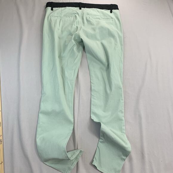 Mother The Looker Prep. Scoop Denim Jeans Women’s Size 30 Mint Green - Picture 7 of 10